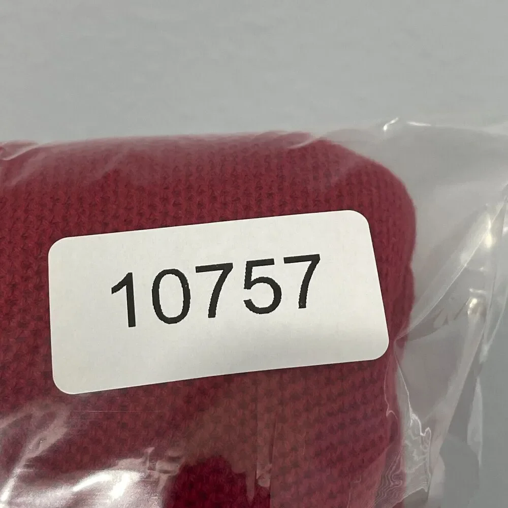 Polo Ralph Lauren Sweater Mens XL Red Pima Cotton Waffle Knit Quarter Zip Pony - Picture 11 of 11